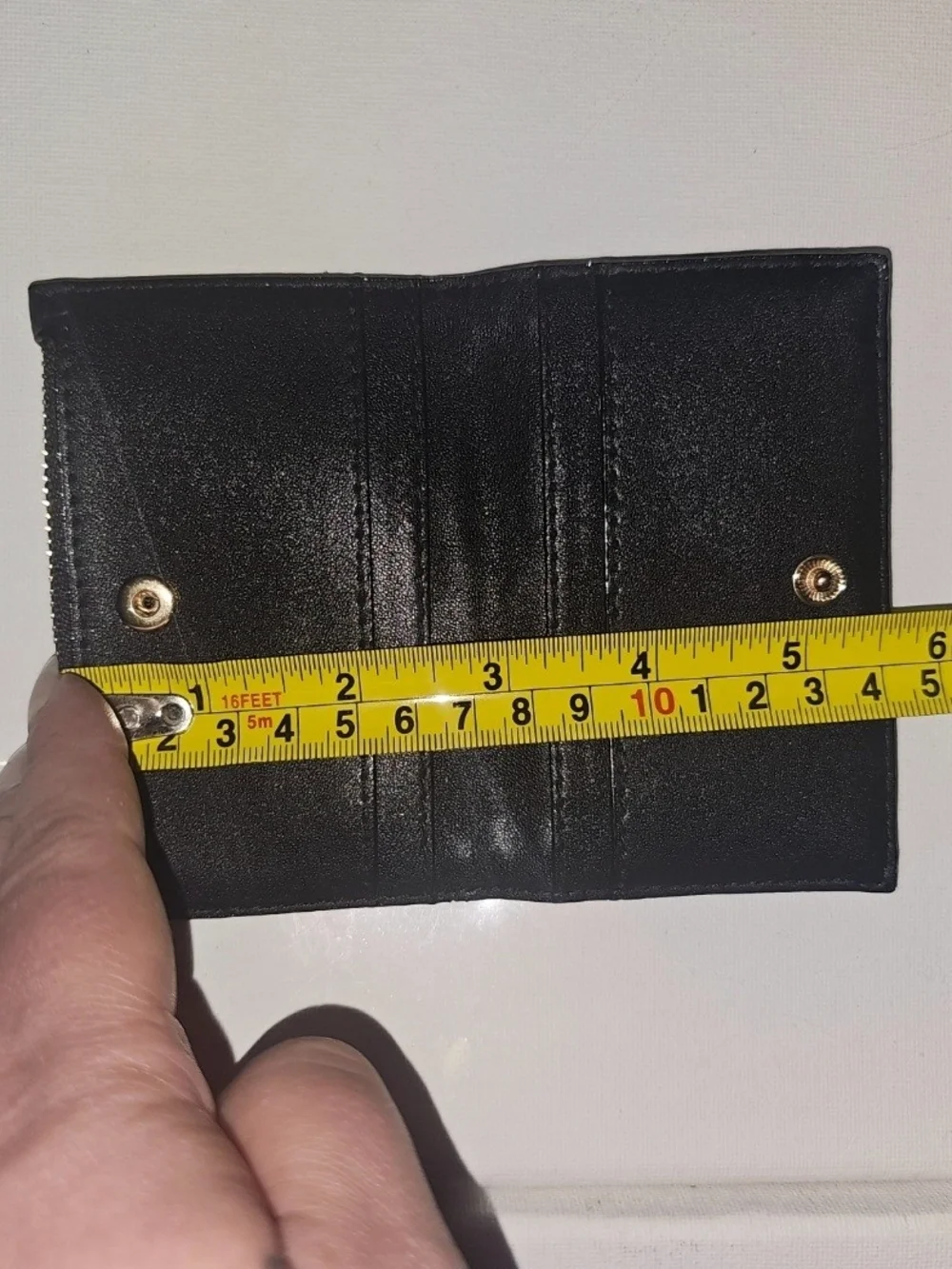 Victoria's Secret Black Quilted Card Case Keychain - Picture 11 of 12